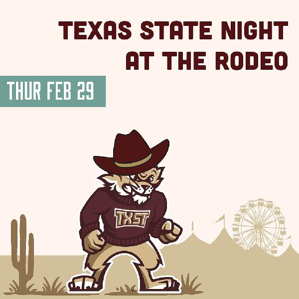 Graphic with Boko the Bobcat in a cowboy hat with text 