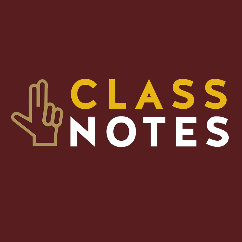 Maroon graphic with Texas State hand sign and text 