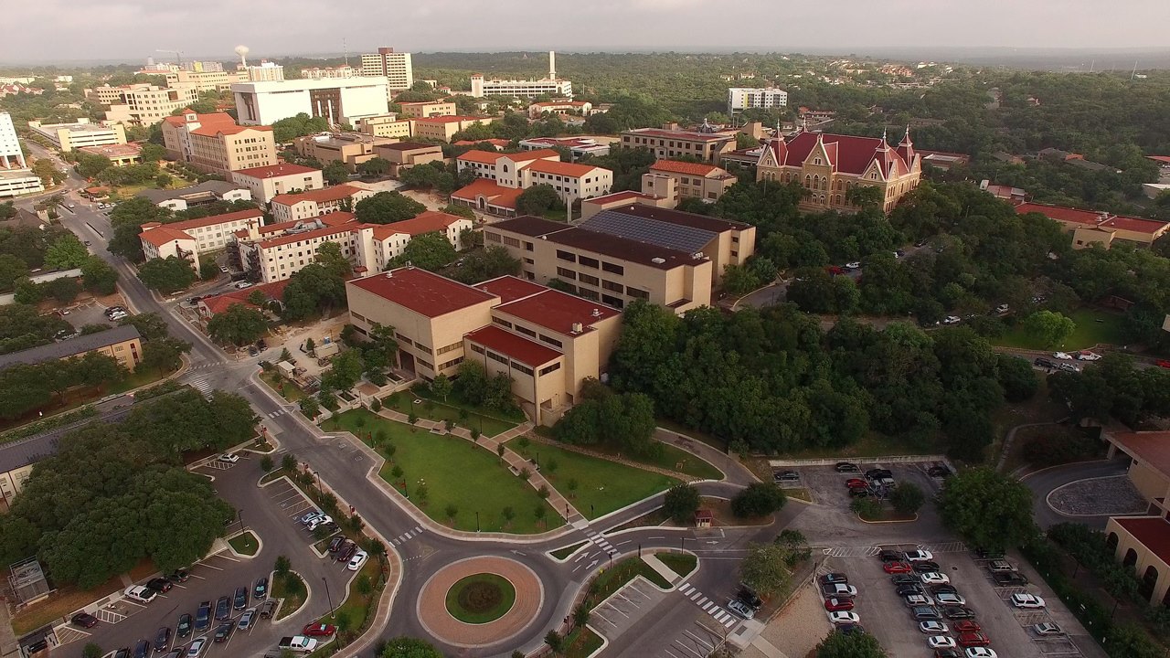 texas state aerial view