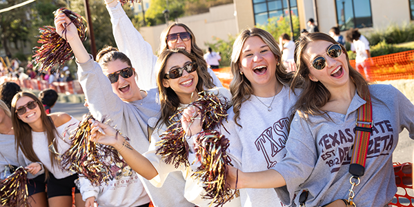 Group of students at the soap box derby