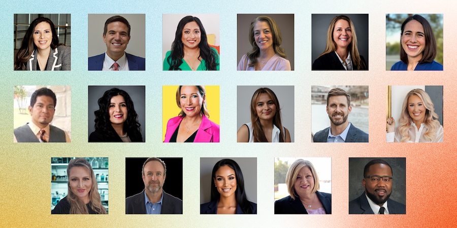Headshots of all speakers for the Welcome to the City event series